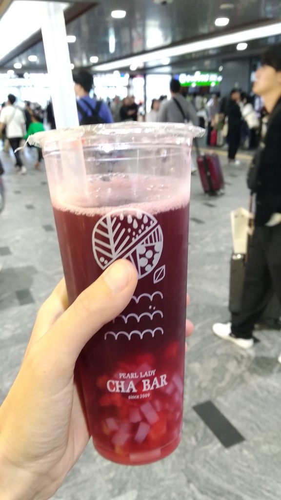 Bubble tea CHA BAR z Hakaty, Fukuoka